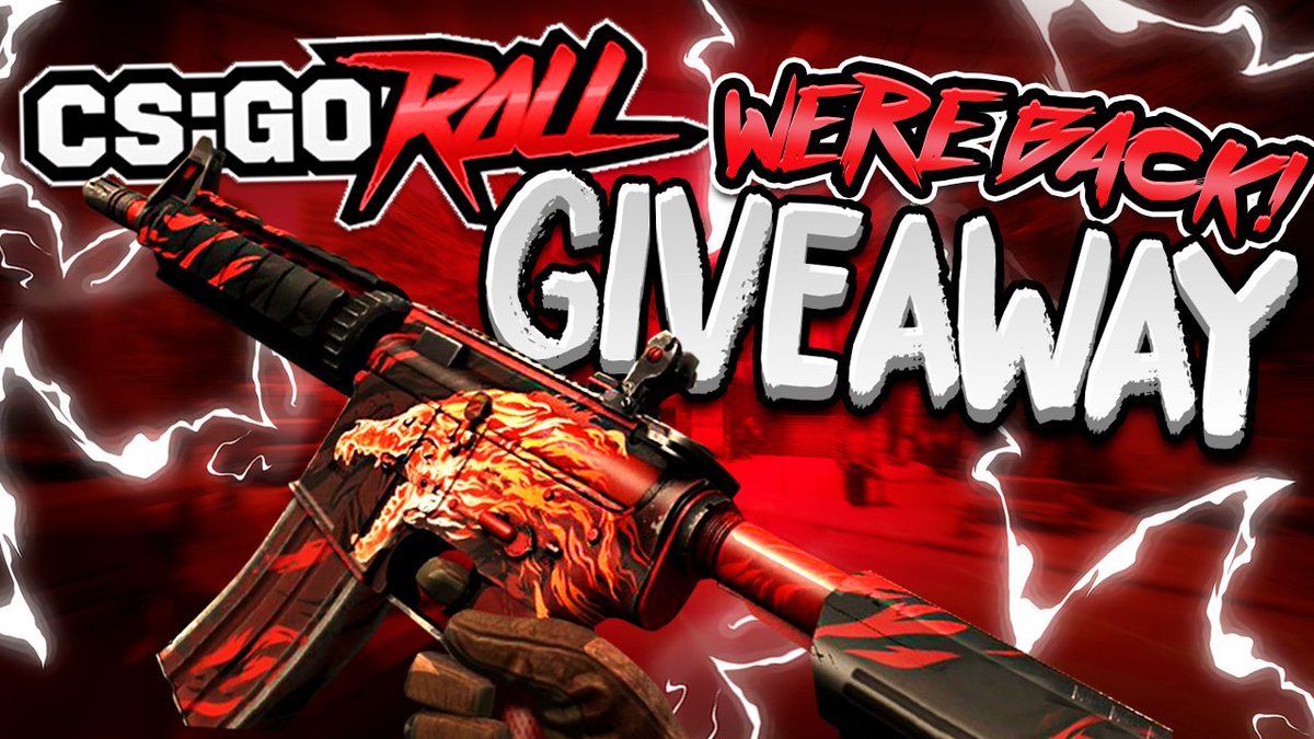 CSGORoll's tweet image. We're back online! To celebrate here is a giveaway - thank you all for your patience, you are amazing. RT + Follow!