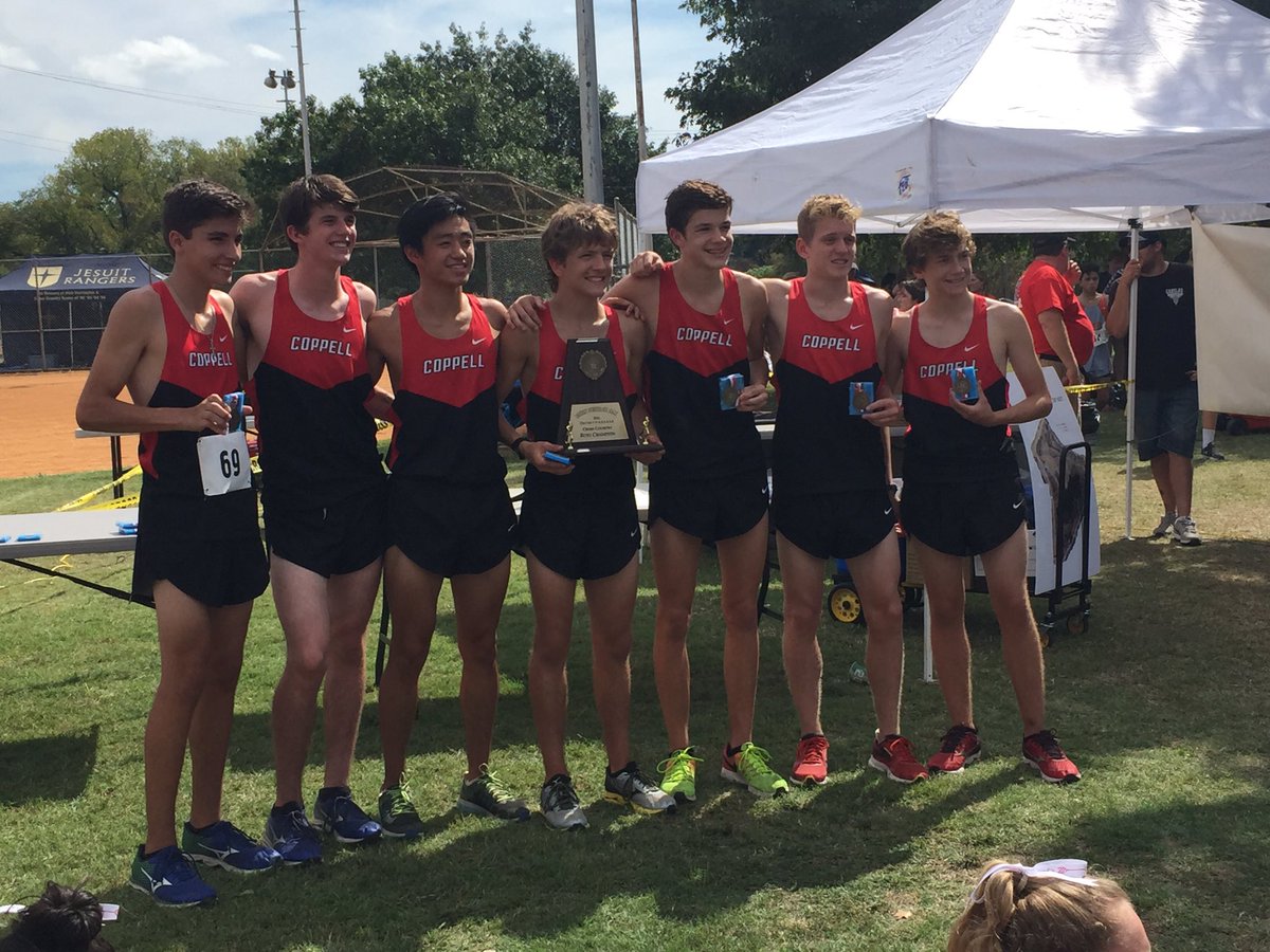 coppelltrackxc's tweet photo. 9-6A District Champions! Proud of this group. #IAmCHS https://t.co/QsqF5EExMm