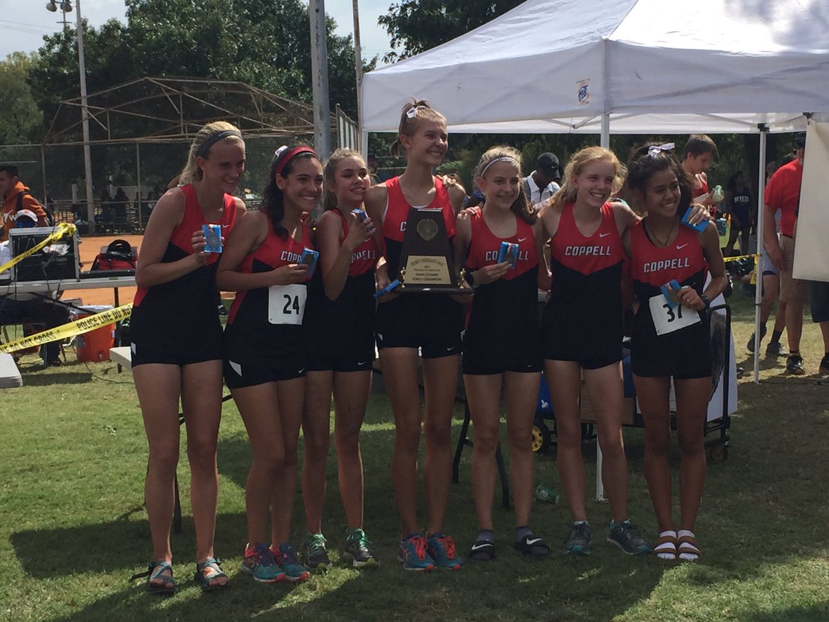 coppelltrackxc's tweet photo. 9-6A District Champions! Proud of this group. #IAmCHS https://t.co/QsqF5EExMm
