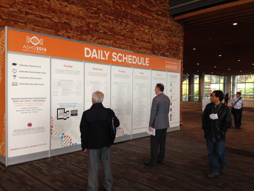 annaisystems's tweet photo. #ASHG16 exhibitor setup day! Attendees are filtering in! This year = BIG. Visit us tomorrow in booth 1404 &amp; ask about #STARPlatform. https://t.co/FyXbvC2fb7