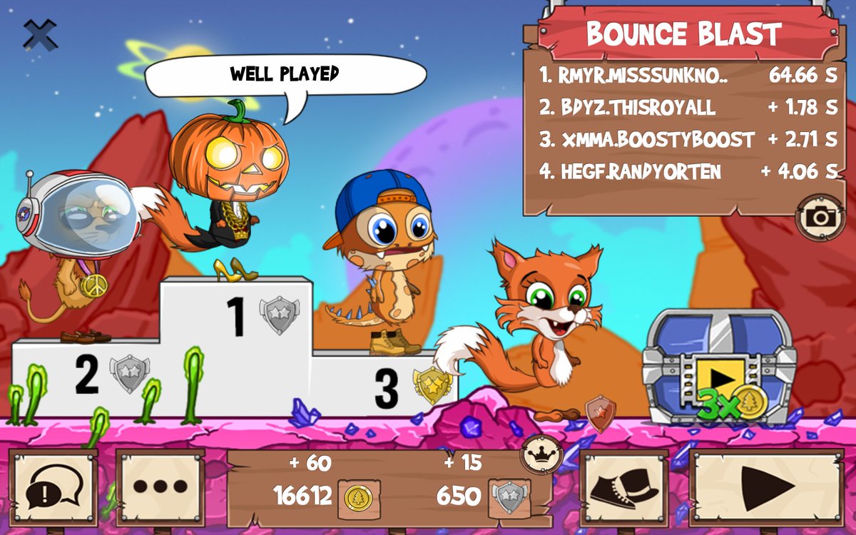 MissUnkn0wn1's tweet photo. #RmyR vs bdyz vs xmma gg!! #funrun2 https://t.co/UFY6EmOZTr