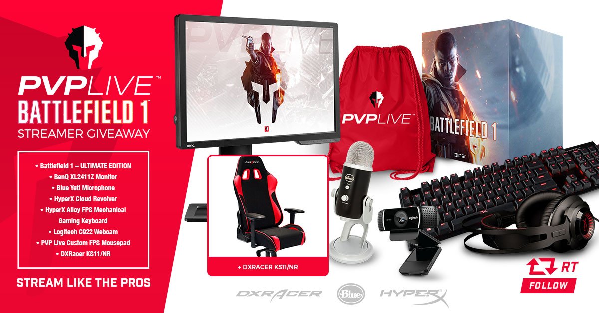 Nightbloo's tweet image. Yoyo there's only 2 DAYS left for this huge giveaway courtesy of @PVPLive 😊
Free to enter Here: gleam.io/3LkP5/stream-l… Good luck everyone 😍