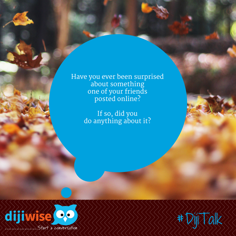 dijiwise's tweet photo. Has your kid ever been surprised by something a friend did online? It's #DijiTalk Tuesday! Here's this week's #family conversation starter. https://t.co/27Doh0H4v2
