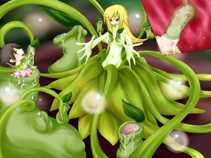 #carnivorous_plant #monster_girl #plant_girl #hentai #NSFW.
