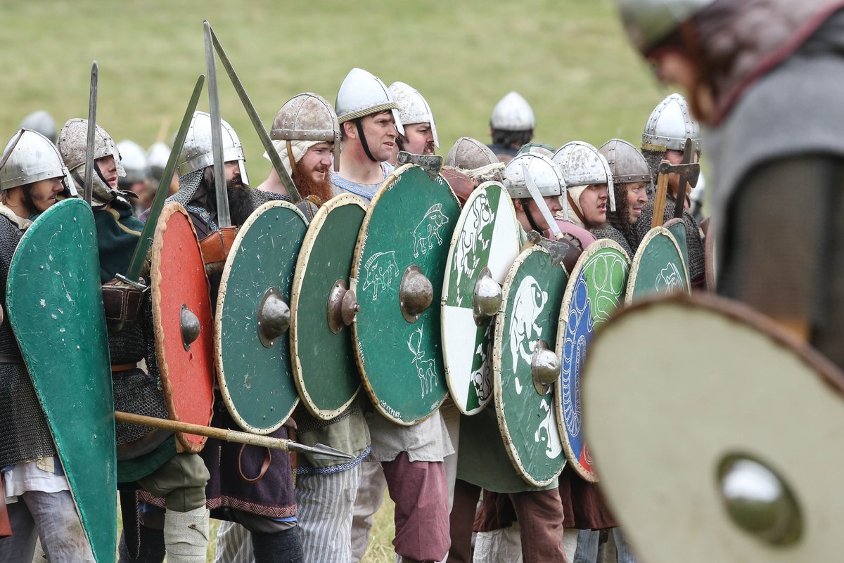 #BattleofHastings #kingharold #williamthebastard #normans 950th Anniversary of the battle of Hastings in the town of Battle West Sussex