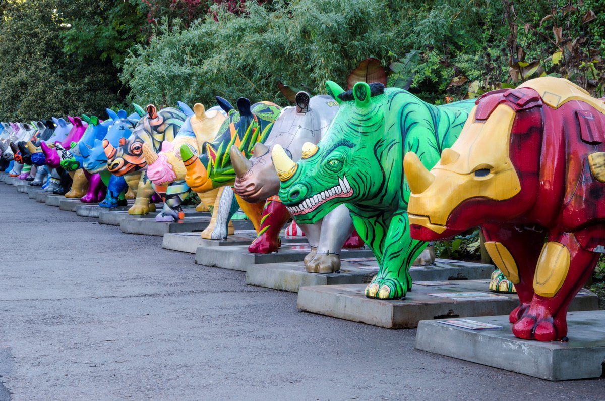 The <a href="/GreatBigRhinos/">Great Big Rhinos</a> are looking for a new home. We're being auctioned to raise vital funds to support conservation bit.ly/2d6MMRj