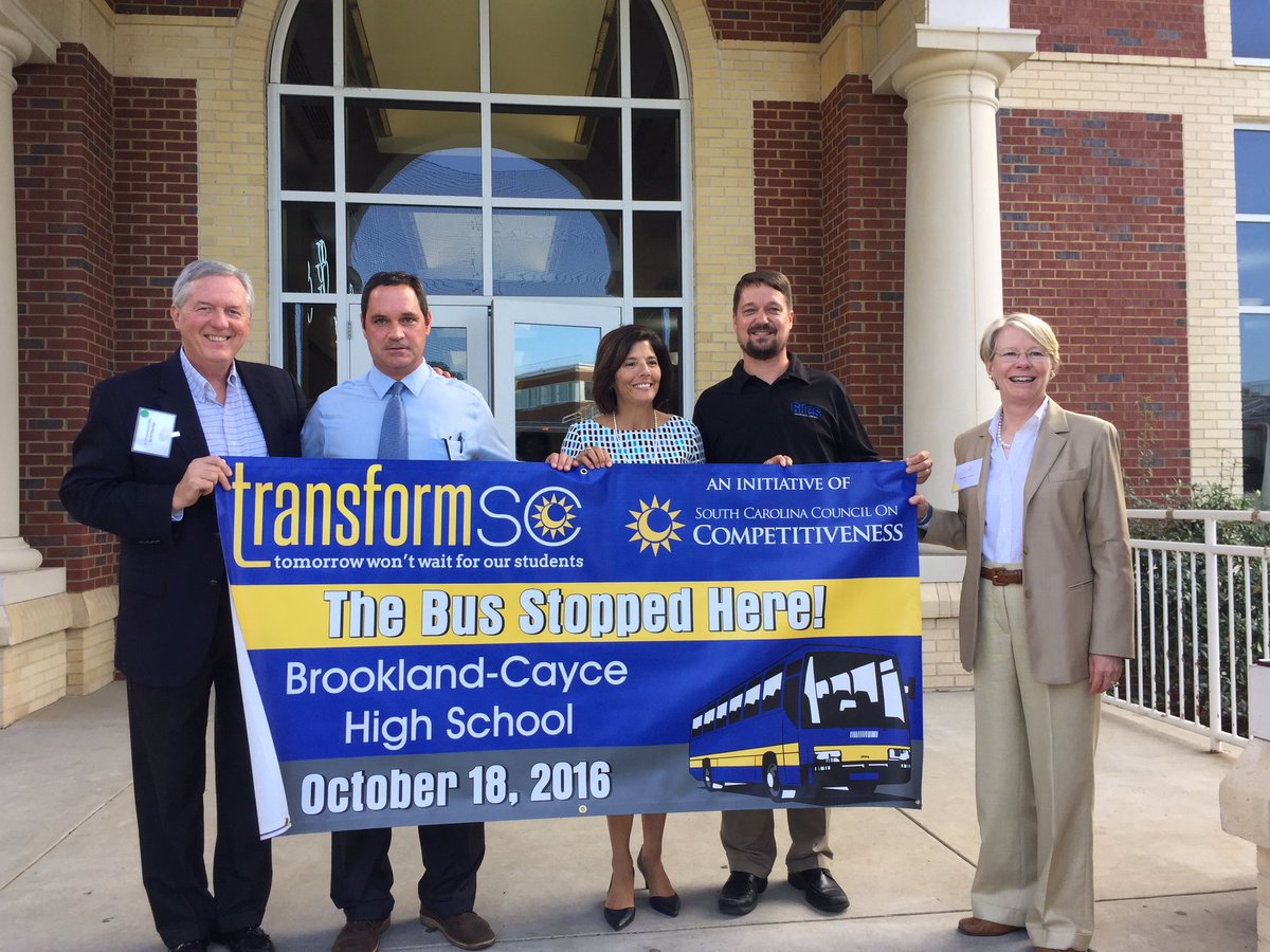 BettyBagley's tweet image. Brookland Cayce High School knows how to engage students in their learning through New Tech!#PersonalizedSC