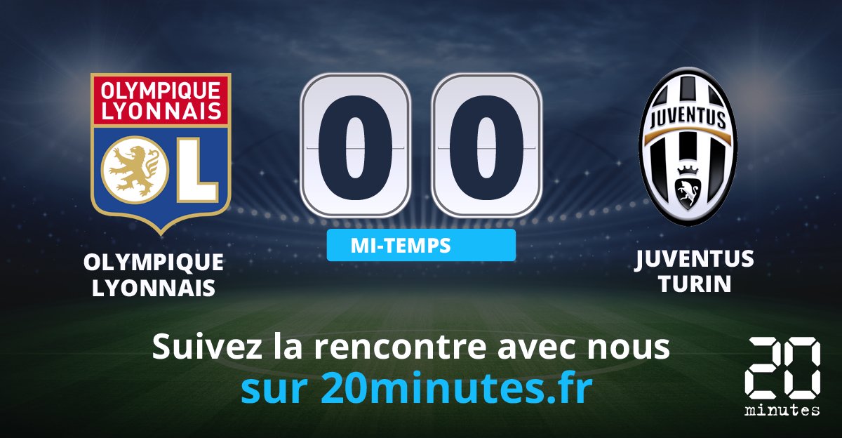 20minutesSport's tweet photo. C'est la mi-temps ! Pour l'instant, ça coince un peu pour les clubs français ! Le live ici --> https://t.co/8Bxdg7BaUV https://t.co/h8azahAg42