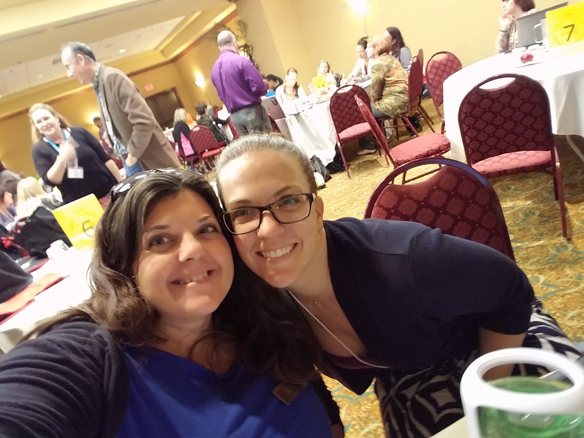 ClevelandTide's tweet photo. Collaborating with counties across Florida on math! Especially this fun lady from Seminole! #16fallfams https://t.co/KRQal8B6IA