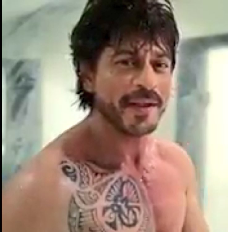 HARRY That tattoo disturb me the most man But its okay as long as  your face is the most attractive to me man  Shahrukh khan Bollywood  actors Khan
