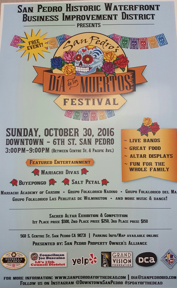 Downtown San Pedro family event!  Public safety is our commitment!  Bring the family, enjoy, and respect all!  @CaptainMikeOreb @LAPDCRD