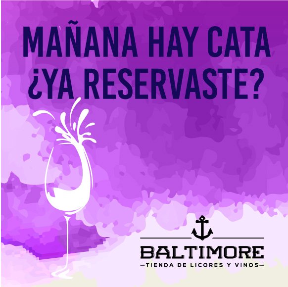 TiendaBaltimore's tweet photo. #CATA #VINOSDELGARAGE 
Mañana, miércoles 1​9/10 ​a las 19hs. CUPOS LIMITADOS.
Podés llamar o vía chat 11.2.246.9919 https://t.co/gqgXOO4VaU