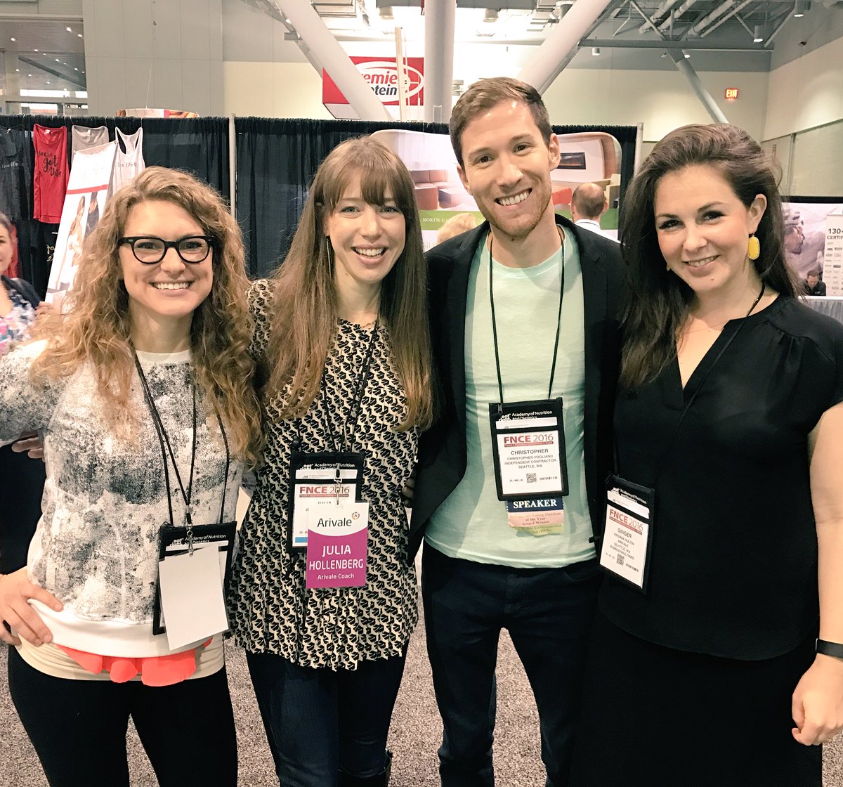 @arivaleteam power crew!! #scientificwellness @GingerHultinRD #arivale #fnce