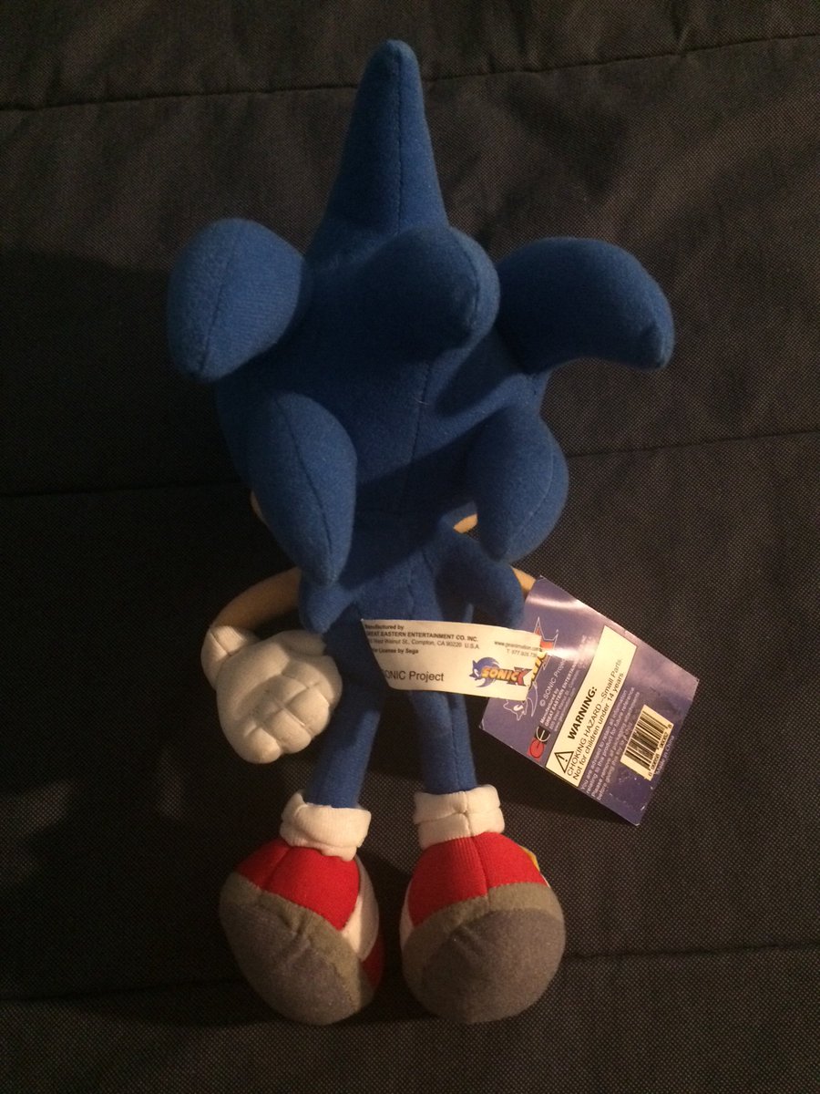 sonic x plush