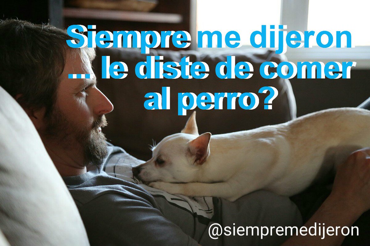 siempremedijer1's tweet photo. ENVIANOS TU SIEMPRE ME DIJERON #comidadeperro #comidaparaperros #perro #perros #perritos #perrosdeinstagram https://t.co/2ghTw6nkWE