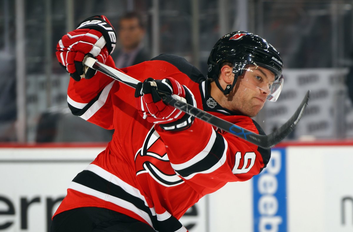 nj devils taylor hall jersey