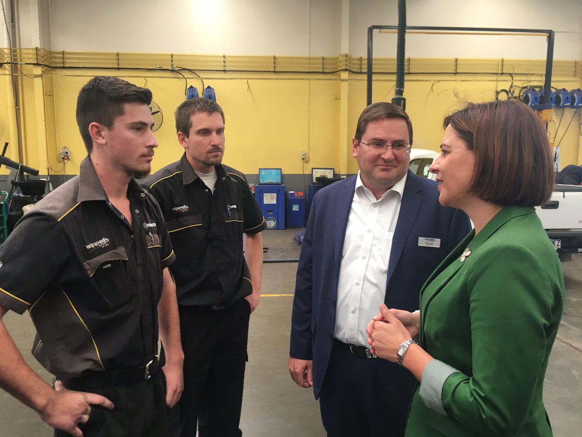 .<a href="/DebFrecklington/">Deb Frecklington MP</a> in #Toowoomba today to discuss how the LNP plans to create jobs <a href="/7NewsToowoomba/">7NEWS Toowoomba</a>