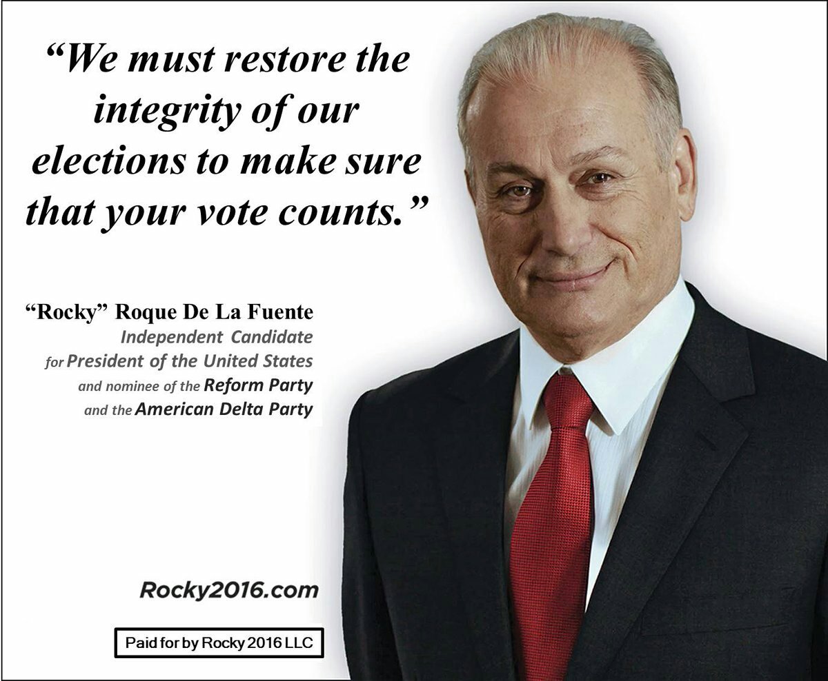 Slaveoneziggie's tweet photo. Those who still #FeelTheBern, #StandWithRocky so #YourVoteCounts @VoteRocky2016 https://t.co/u7GpwnDovb https://t.co/xJaZqNNdVZ