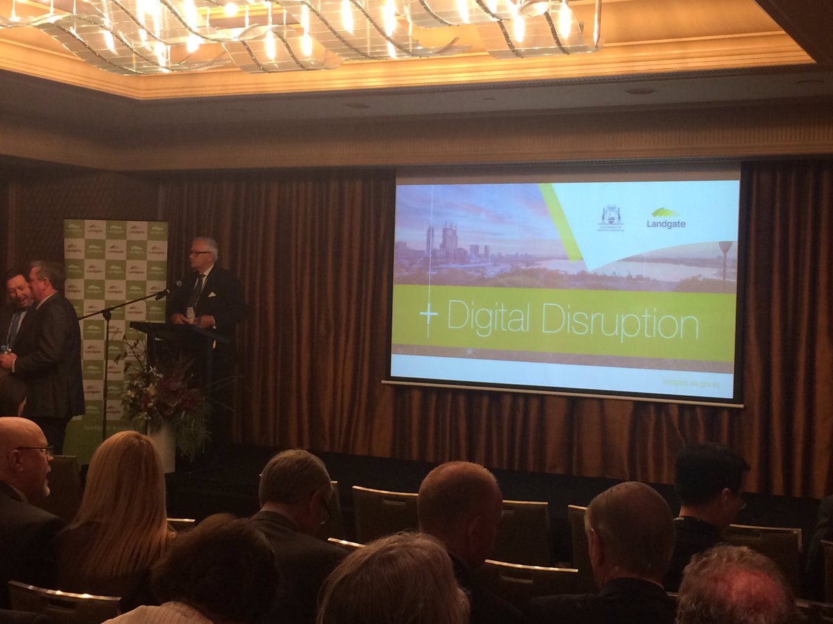 Landgate's tweet photo. Welcoming national & international guests & talking #digitaldisruption at 43rd International Registrars of Title Conference #ROTCPerth https://t.co/FxXRTitOED