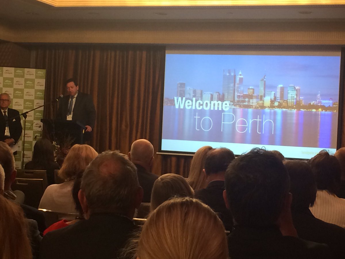Landgate's tweet photo. Our @LandgateCEO and ANZLIC chair kicking off #ROTCPerth https://t.co/VmsT4tv3S6