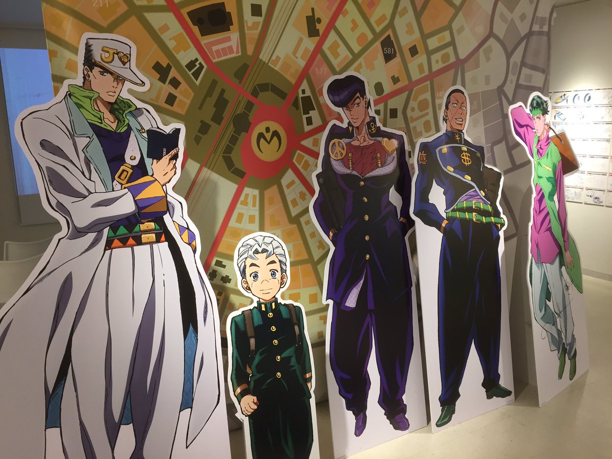 タワーレコード渋谷店 در توییتر ジョジョ 等身大パネルプレゼント ジョジョの奇妙な冒険 ダイヤモンドは砕けない Meets Tower Records Cafeで2 000円毎に1枚お渡ししております やはり承太郎が大人気です T Co X5p0psvrls 宗 Jojo Anime