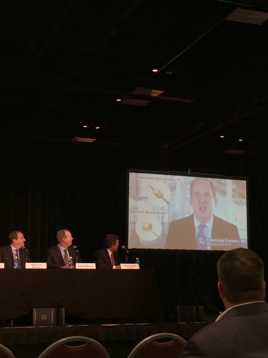 SurpassInc's tweet photo. Good to see Metactive CEO, Nick Franano, sharing stories of preclinical success @AdvaMedConf. #AdvaMed16 https://t.co/JYxxZxJy00