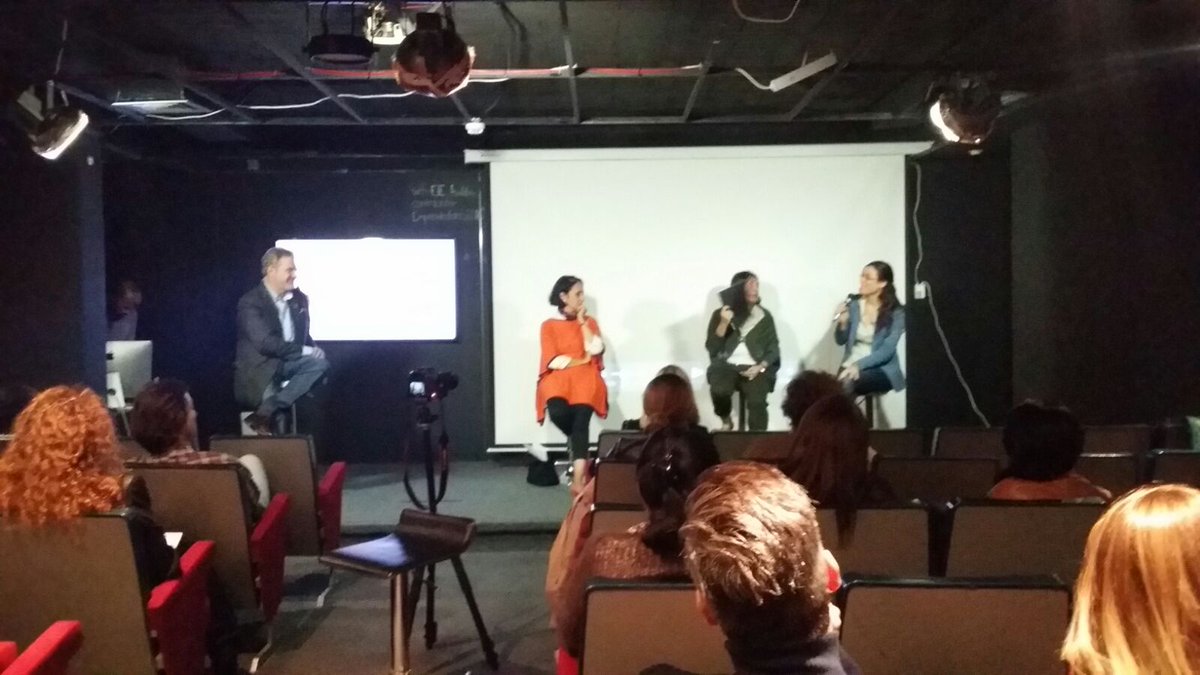 EspinosMarta's tweet photo. Qué súper nutritiva charla de emprendedoras en @eie_spain con @simplyfabtwit, @DreamsStrategy y @OTTOGRAN! #WEW2016 https://t.co/Tgvv7WJ3M3