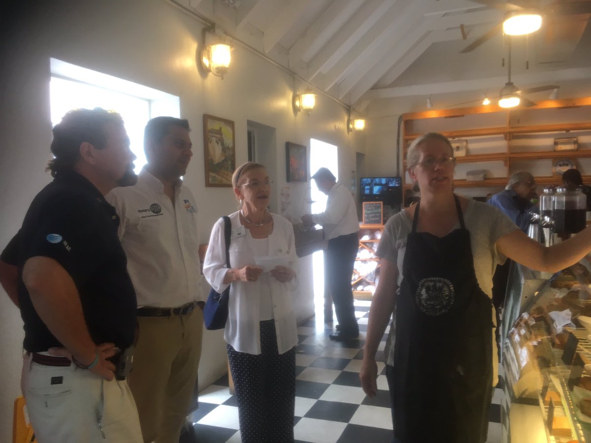 RotarySunriseVI's tweet photo. A visit to the My Brothers Bakery tells the tale of what Rotary Sunrise held contribute to the community. https://t.co/ALGPyZupJg