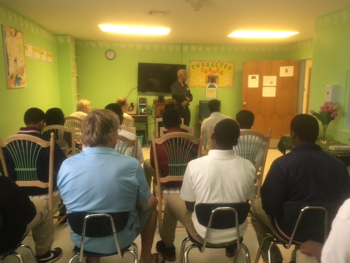 RotarySunriseVI's tweet photo. Another stop, Rotary Sunrise drops off donated backpacks at the  St Thomas adolescence center. https://t.co/oSweyIPeyD