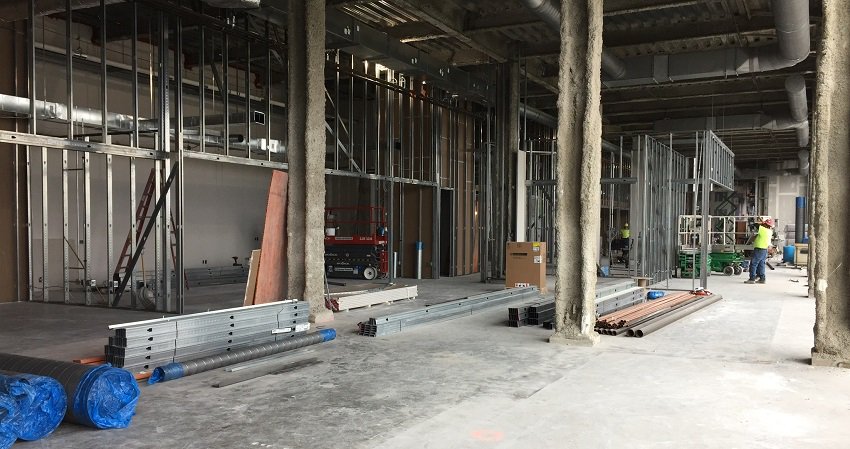 patientpoint's tweet photo. We’re bubbling with excitement seeing the work at our new HQ – a modern and collaborative space to foster our growth and innovation! https://t.co/dUaNt9FfOb
