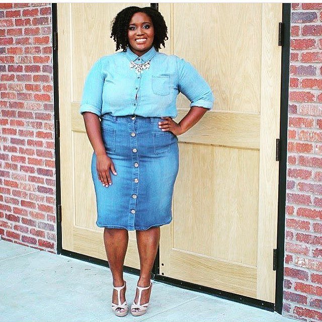 MMSeven7's tweet photo. Happy Tuesday! #Regram @tameradionne: Good vibes, Good Genes! 

Shop denim button skirt here: https://t.co/bzx7e2Ws54 https://t.co/Mx1BvsKVKr