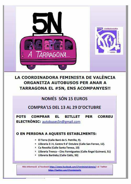 Revoltoses's tweet photo. Per si vos animeu per al #5N https://t.co/gu7CZrhqRk