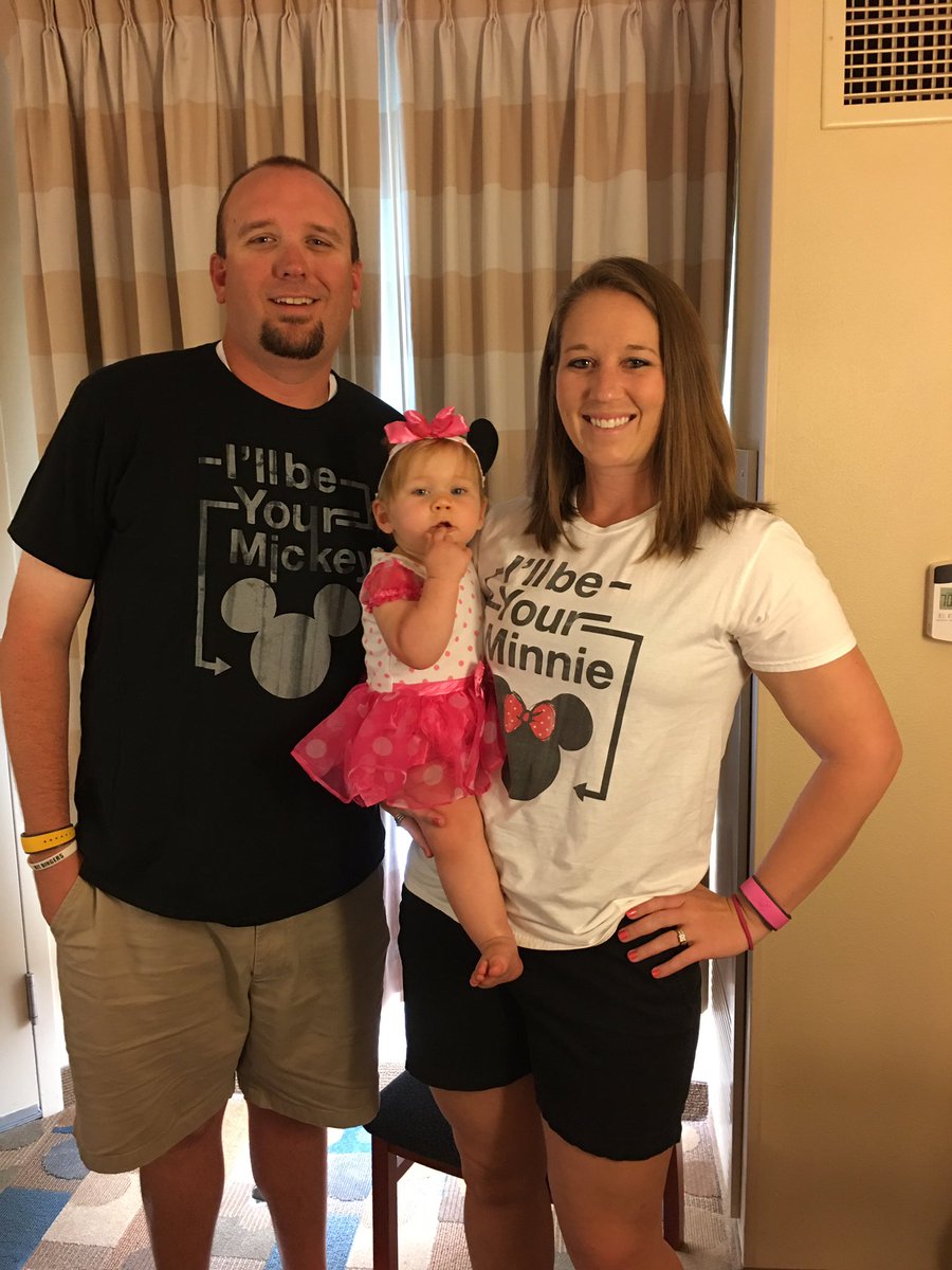 We have enjoyed our week at Disney 💕 Love our little Minnie @CoachLee_WCA