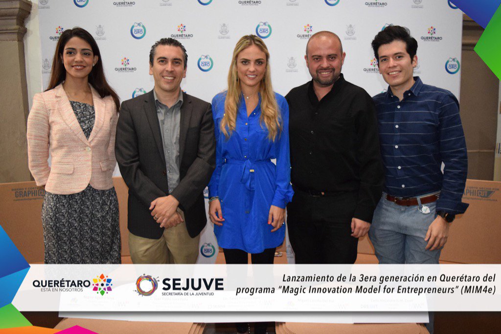 SejuveQro's tweet photo. Crece un 4% la participación de emprendedores en 2016 @TaniaPK 3ra generación #MagicInnovation #Creatima https://t.co/tcQINXPFpn