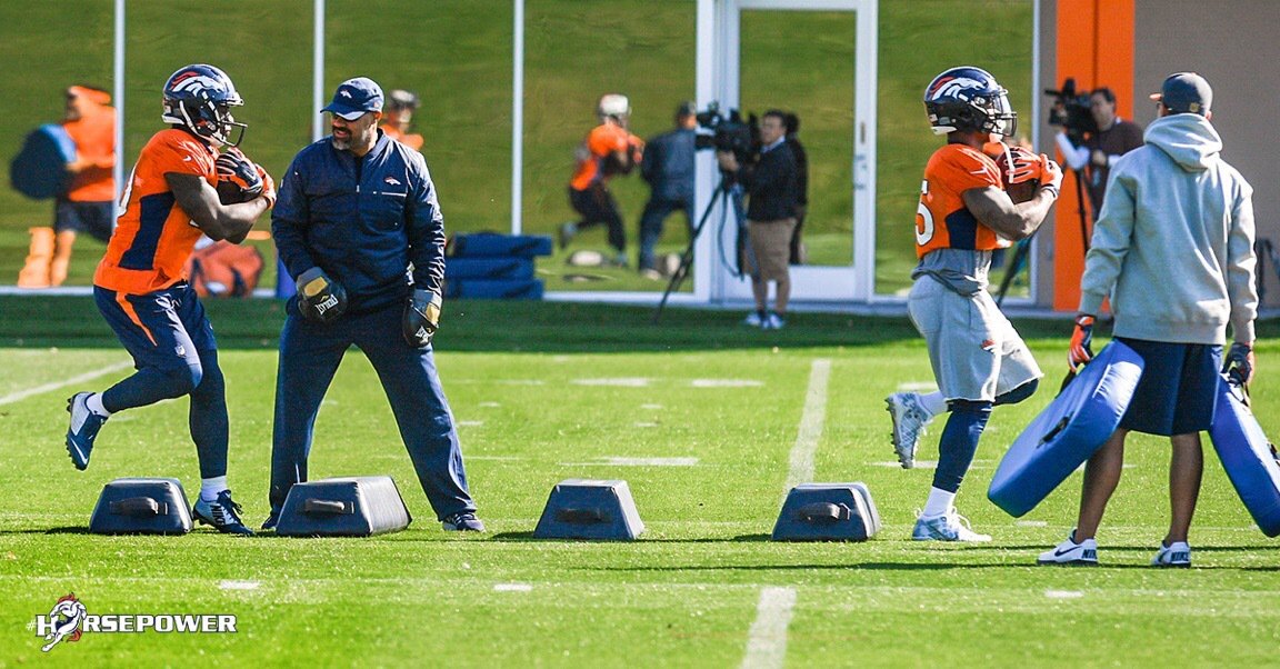Broncos's tweet photo. Taking the necessary steps to #BeatTheTexans

📸's » https://t.co/wudgCrLN1o https://t.co/2NvoVltyzA