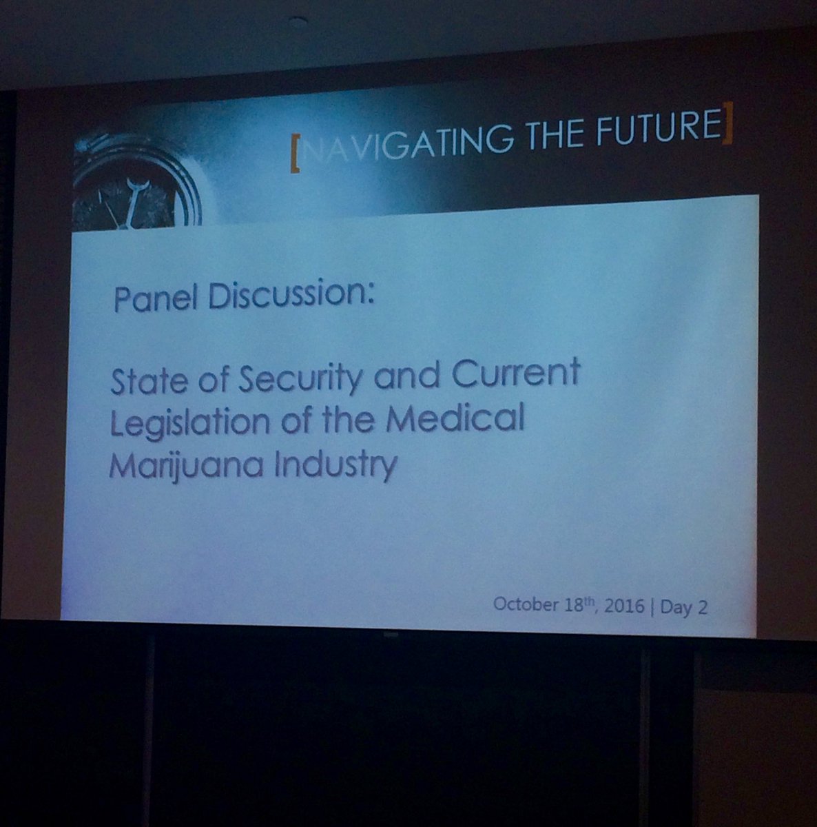 ASIS162WIS's tweet photo. #2016IPSSummit Panel Discussion begins on Medical Marijuana @CONTAVA https://t.co/PnsCTv8BEe