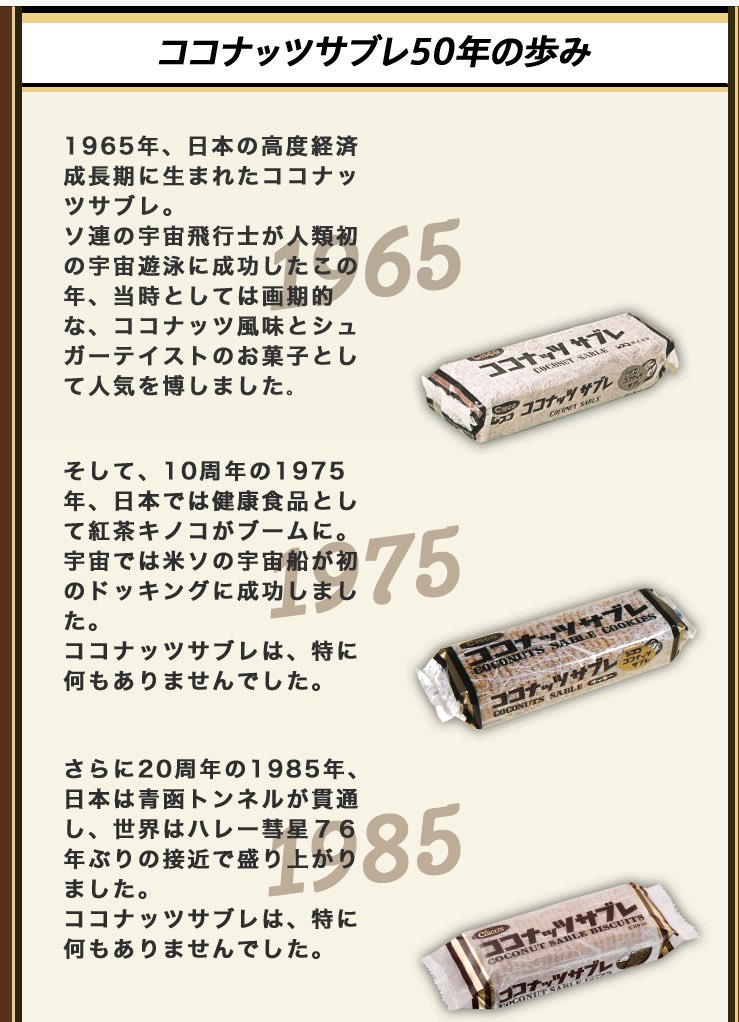 ココナッツサブレが遂に進化 ええ 50年間進化しなかったって逆に凄い 話題の画像プラス