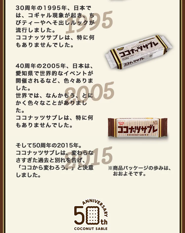 ココナッツサブレが遂に進化！？ええ…50年間進化しなかったって逆に凄いｗｗｗ