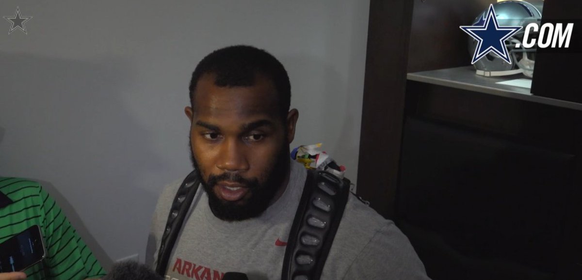 Darren McFadden spoke with the media today and gave an update on his injury.  🎥: bit.ly/2e5OwMr https://t.co/vFobiA7h2A