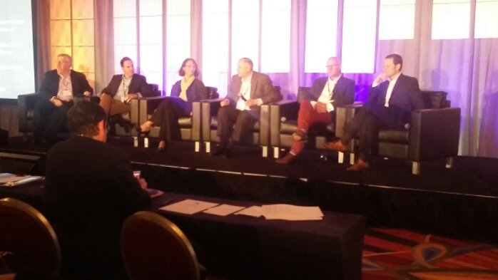 FINEOS's tweet photo. Looking forward to a great discussion - the Executive Panel chaired by Chuck Johnston @fineos #FINEOSglobalsummit16 https://t.co/qNc95WGQXk