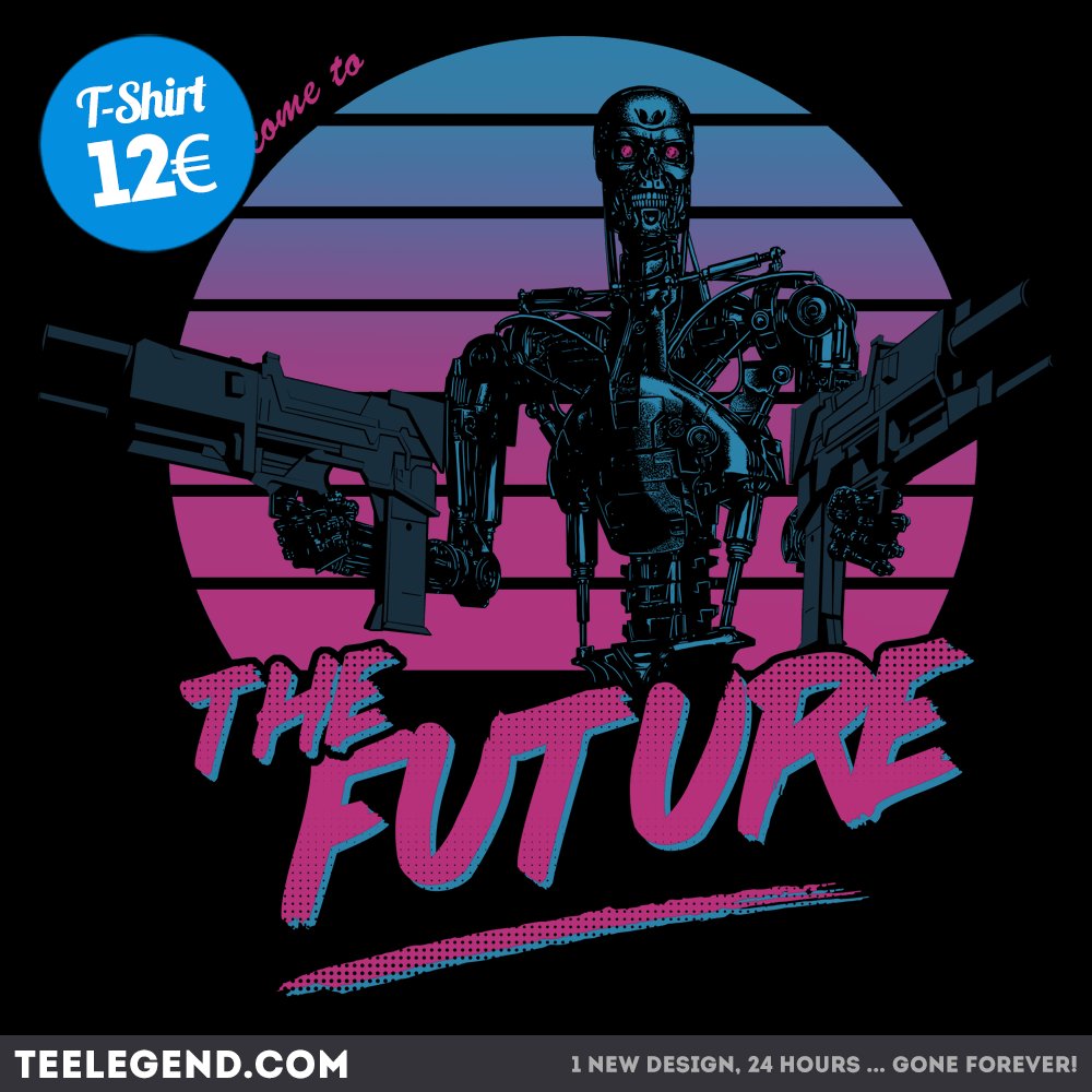 Já viram o design de hoje na TeeLegend? goo.gl/K9C1qZ
#terminator #80s