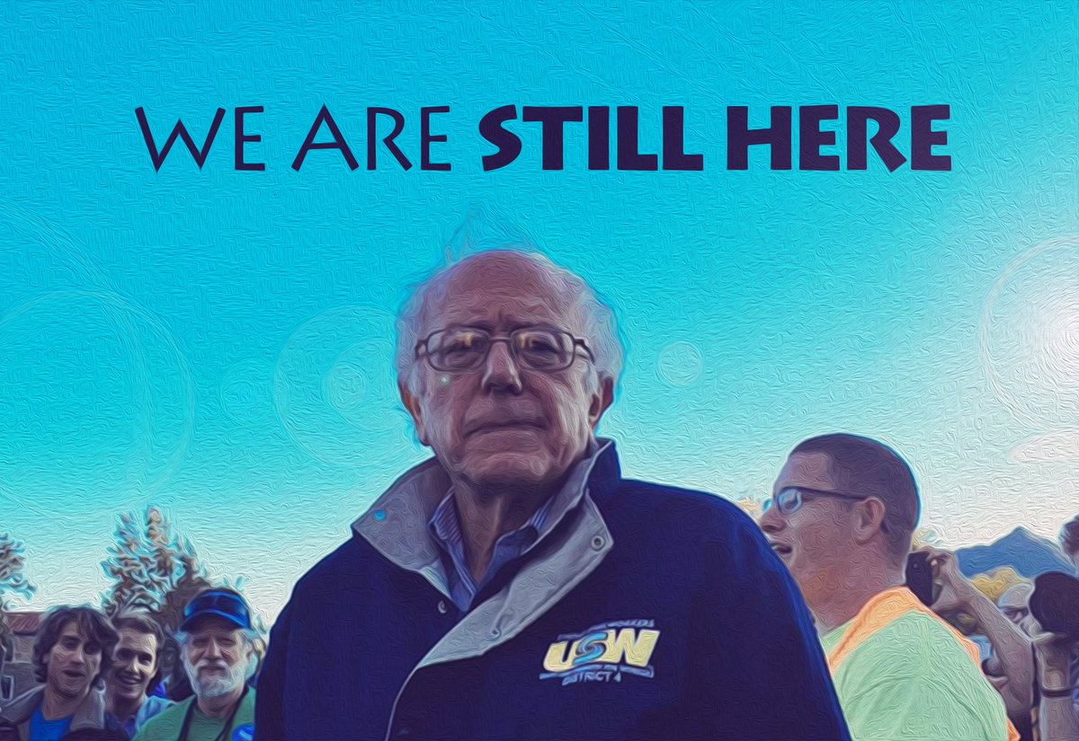 ProjectBernie's tweet image. He's still fighting for us. Every step of the way, we're right beside him.