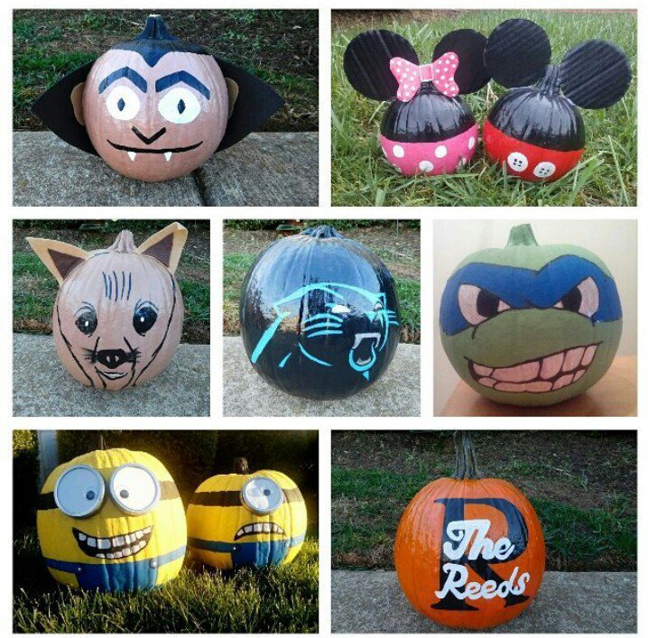 TheNeikoFlow's tweet photo. @GoodDayAtlanta Would love to hook the news set up! Custom Painted pumpkins my wife &amp; I decorated.  #PumpkinsForNewsDesk https://t.co/bxyEg2yunm