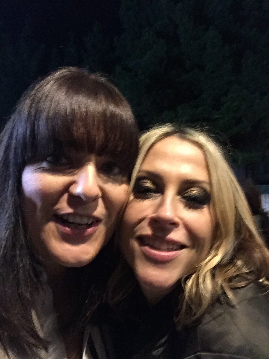 GemmaRalph_'s tweet photo. @AllSaintsOffic hey girls ! Great gig. Loved meeting you guys ! https://t.co/HWHv8NtWHZ