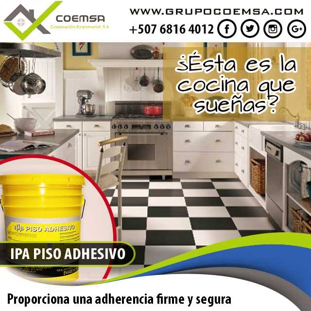 grupocoemsa's tweet photo. ¿Ésta es la cocina que sueñas ? Con IPA PISO ADHESIVO puedes lograrlo porque proporciona una adherensia firme y segura https://t.co/ZyJOcIli6a