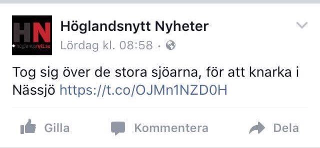 ebbakonig's tweet photo. #höglandsnytt https://t.co/DaX8BBnhqz