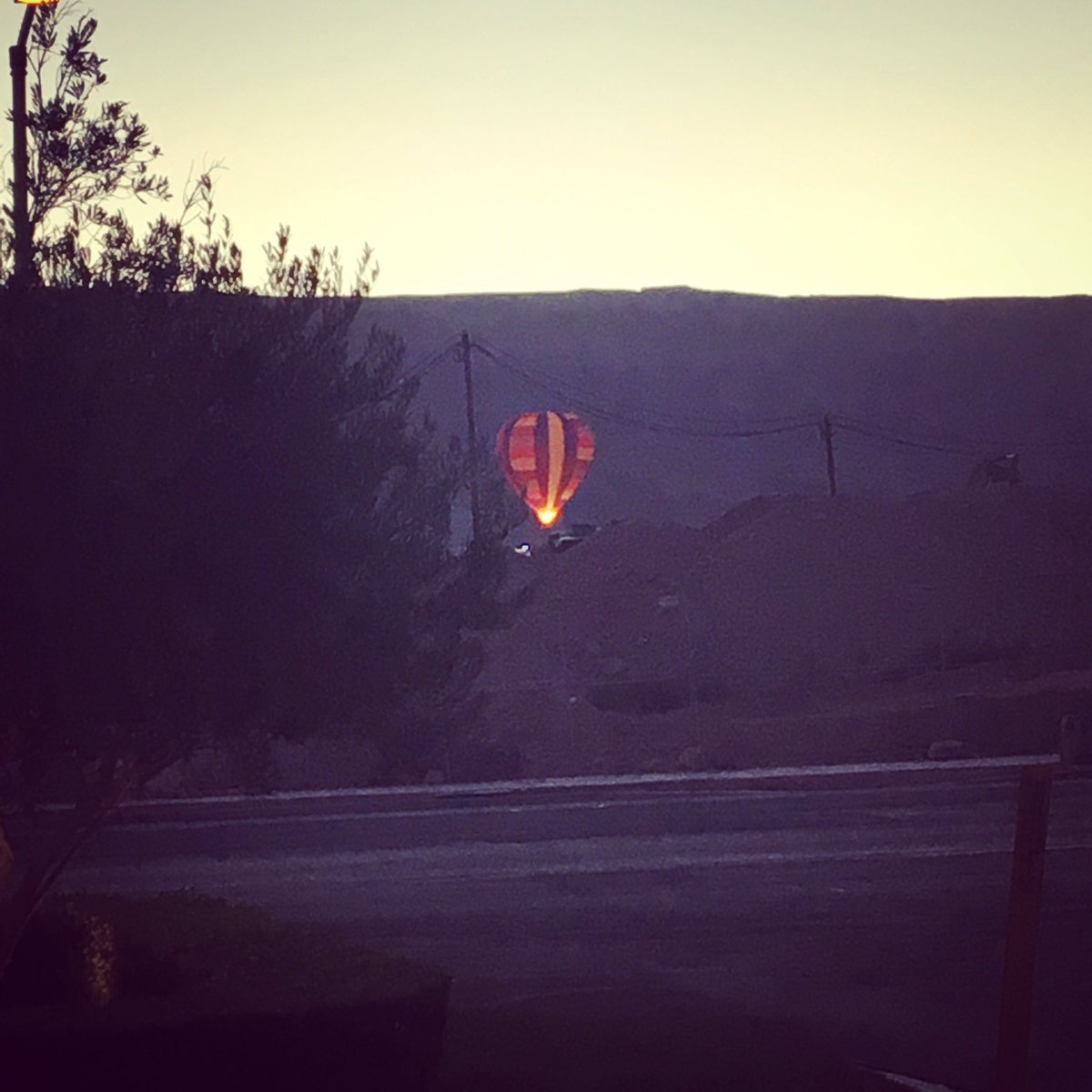 RoomResolution's tweet image. You know it&apos;s a class act when you are being air ballooned to your new lot! #summerlin #thesummit #interiordesign
