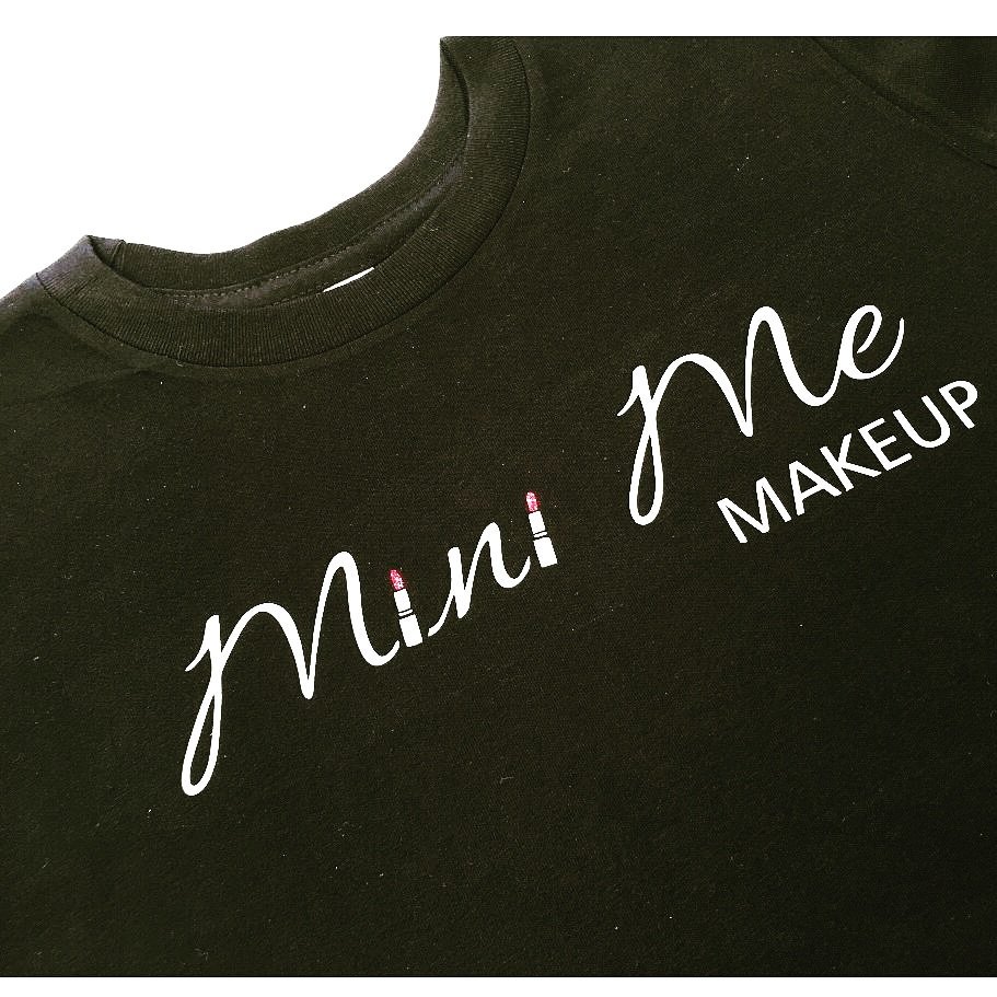 MiniMeMakeup's tweet photo. Yayyyy our Mini Me Makeup Tee's have arrived! Available online at https://t.co/fAnQHQ28Js https://t.co/OSbjhjyC09