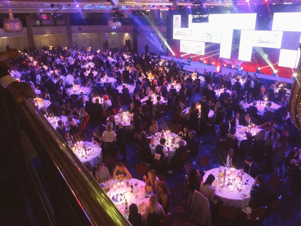 3GemResearch's tweet photo. @PRWeekAwards another great night. A massive #welldone from team @3GemResearch to team #PRWeekAwards #PROscars #PR https://t.co/XD8YqpdIre