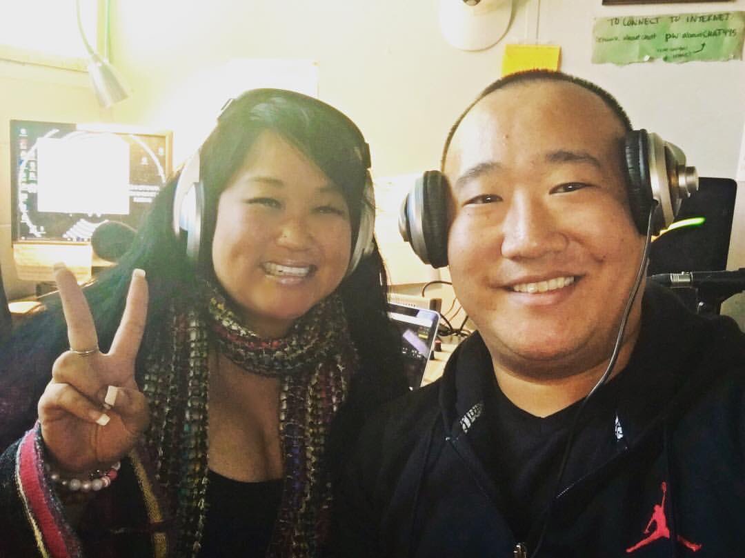 onefunnygook's tweet photo. In-studio with Host of 1500 ESPN's "Purple FTW"... @AndyCarlsonShow #livingloud #episode32 #wfnulp #dongsaeng #kadbrotherfromanothermother❤️ https://t.co/Jxm51ag9tP